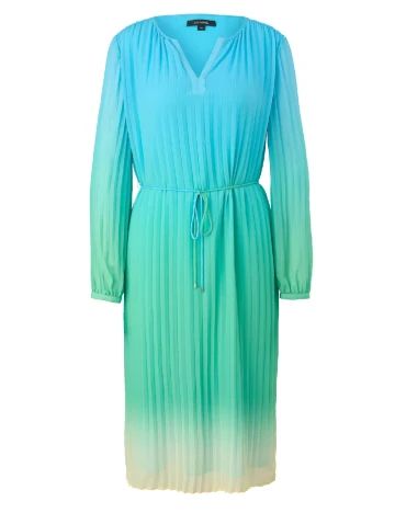 Rochie medie Comma, turcoaz