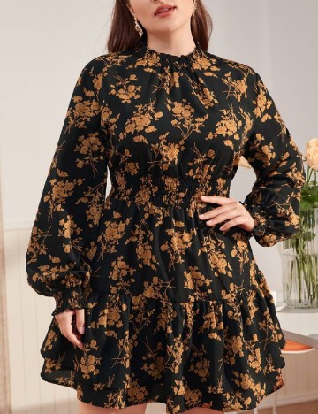 Rochie scurta SHEIN CURVE, negru