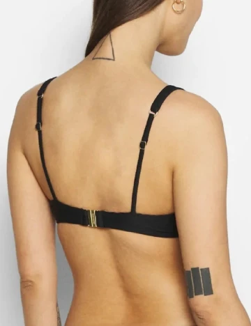 Sutien de baie Tommy Hilfiger, negru
