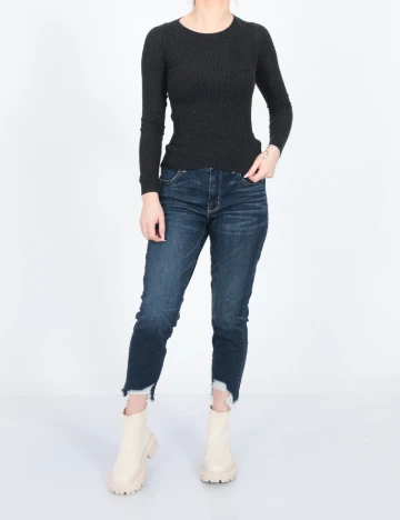 Bluza American Eagle, gri inchis Gri
