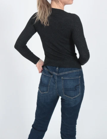 Bluza American Eagle, gri inchis Gri