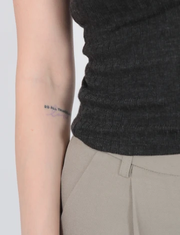 Top American Eagle, gri inchis Gri