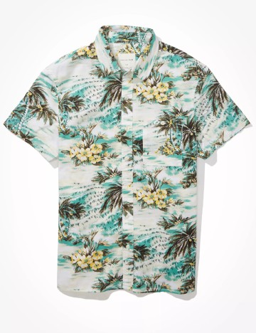 Camasa American Eagle, alb