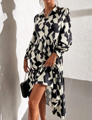 Rochie medie SHEIN, crem
