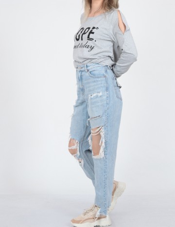 Blugi American Eagle, bleu