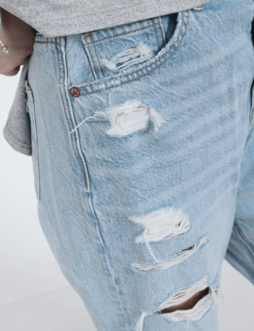 Blugi American Eagle, bleu Albastru