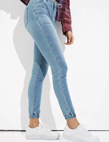 Pantaloni American Eagle, bleu