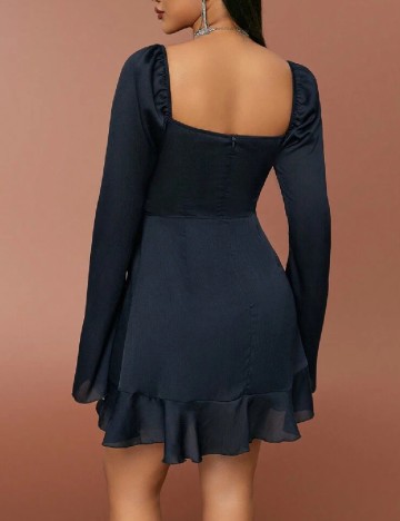 Rochie scurta SHEIN, bleumarin inchis