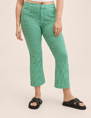 Pantaloni Mango, verde