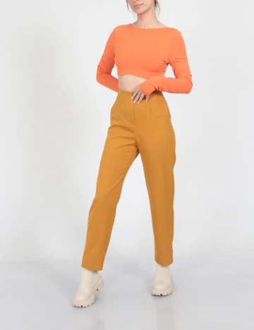 Top SHEIN, portocaliu
