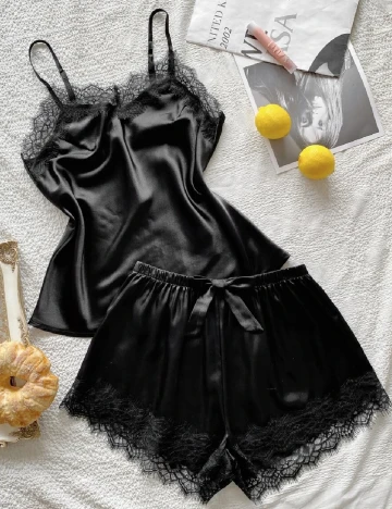 Pijama SHEIN, negru