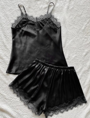 Pijama SHEIN, negru