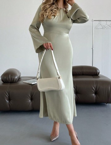 
						Rochie lunga SHEIN, verde