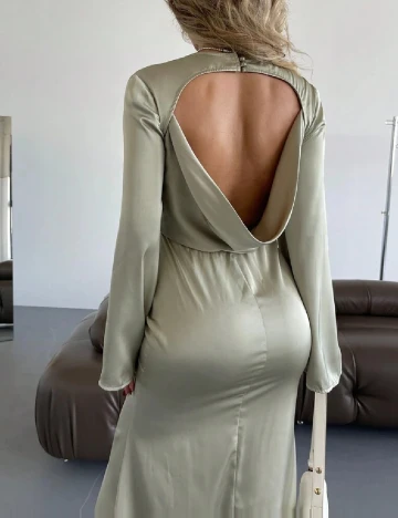 Rochie lunga SHEIN, verde