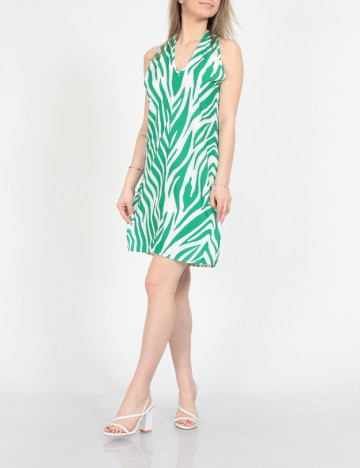 Rochie scurta SHEIN, verde