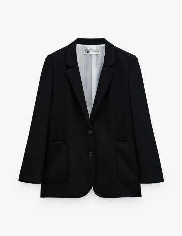 Sacou Zara, negru, S