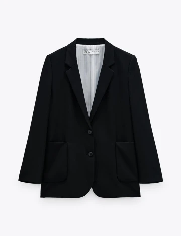 Sacou Zara, negru, S Negru