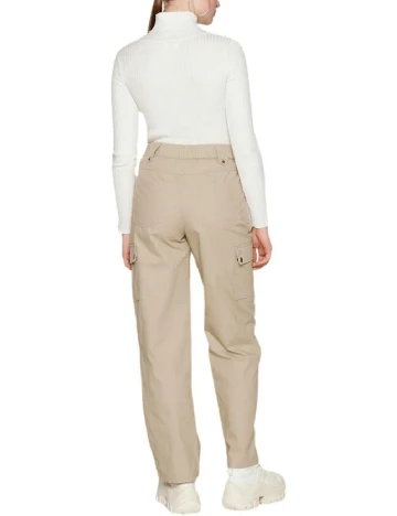Pantaloni Only, crem