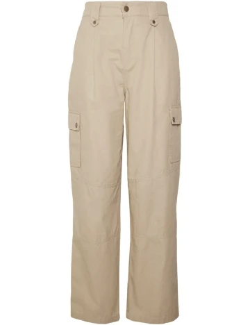 Pantaloni Only, crem