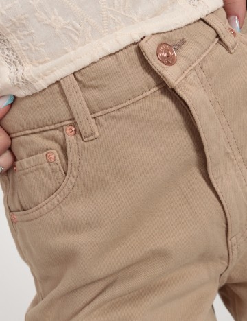 Pantaloni Only, crem