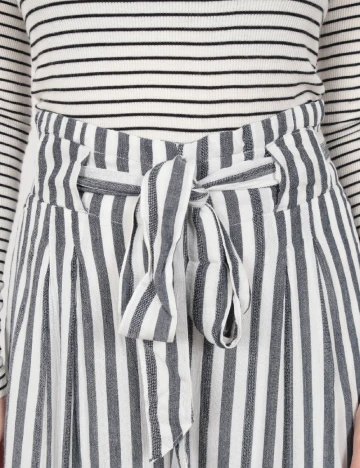 Pantaloni American Eagle, alb/gri