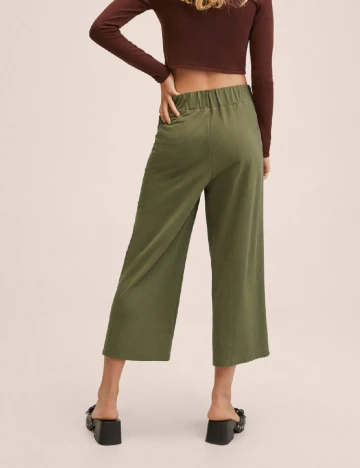 Pantaloni Mango, verde