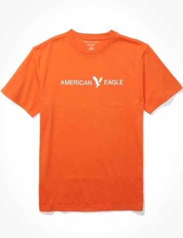 Tricou American Eagle, portocaliu