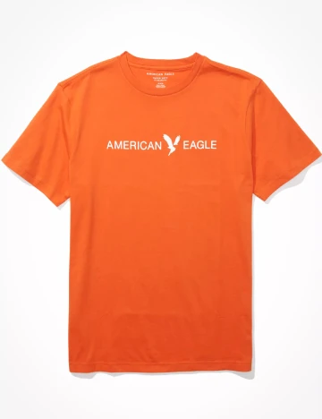 Tricou American Eagle, portocaliu