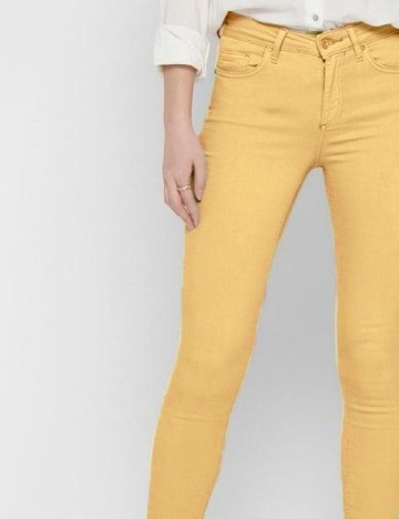 Pantaloni Only, mustar
