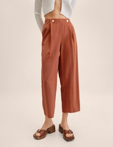 Pantaloni Mango, maro