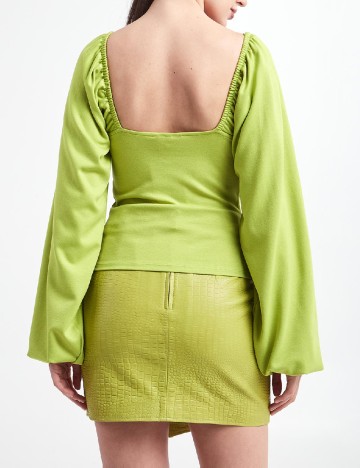 Bluza Gestuz, verde