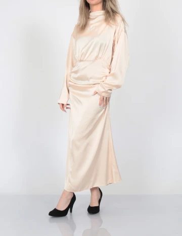 Rochie lunga SHEIN, crem