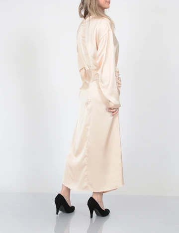 Rochie lunga SHEIN, crem