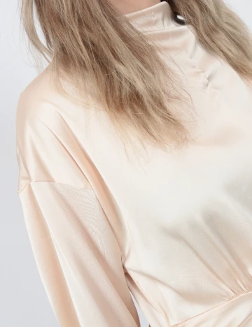 Rochie lunga SHEIN, crem