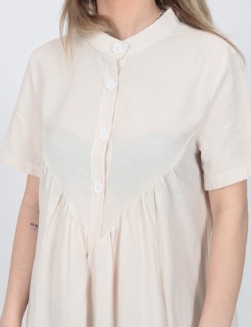 Rochie medie SHEIN, crem
