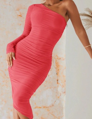 Rochie medie SHEIN, roz