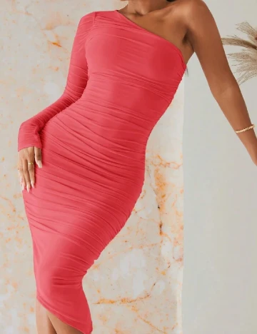 Rochie medie SHEIN, roz