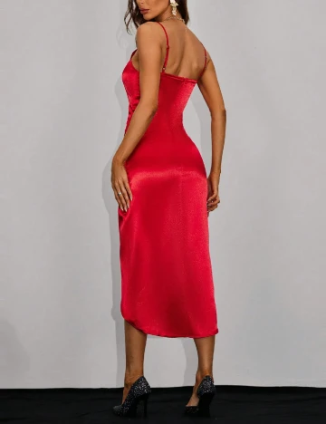 Rochie medie SHEIN, rosu