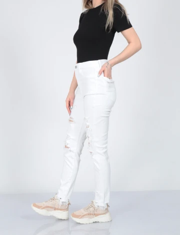 Blugi American Eagle, alb