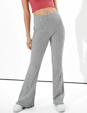 Pantaloni American Eagle, gri