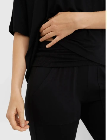 Pantaloni Aerie, negru Negru