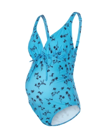 Costum de baie Mamalicious, albastru Albastru