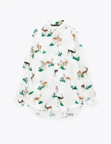 Camasa Zara, mix culori, S Mix culori