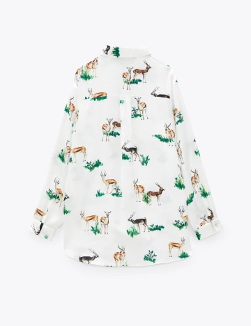 Camasa Zara, mix culori, S Mix culori