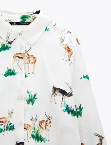 Camasa Zara, mix culori, S Mix culori