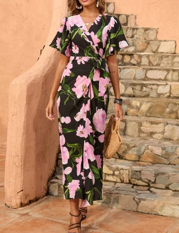 Rochie lunga Anany, negru Negru