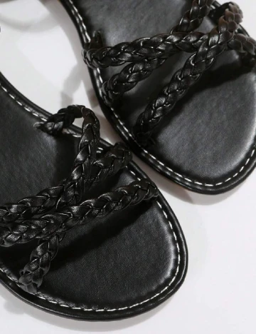 Sandale SHEIN, negru Negru