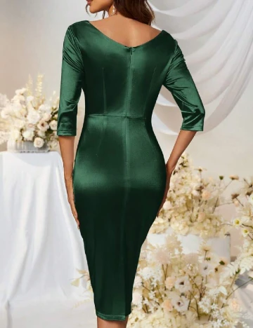 Rochie medie SHEIN, verde