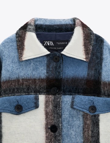 Jacheta Zara, albastru, M