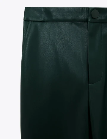 Pantaloni Zara, verde, S